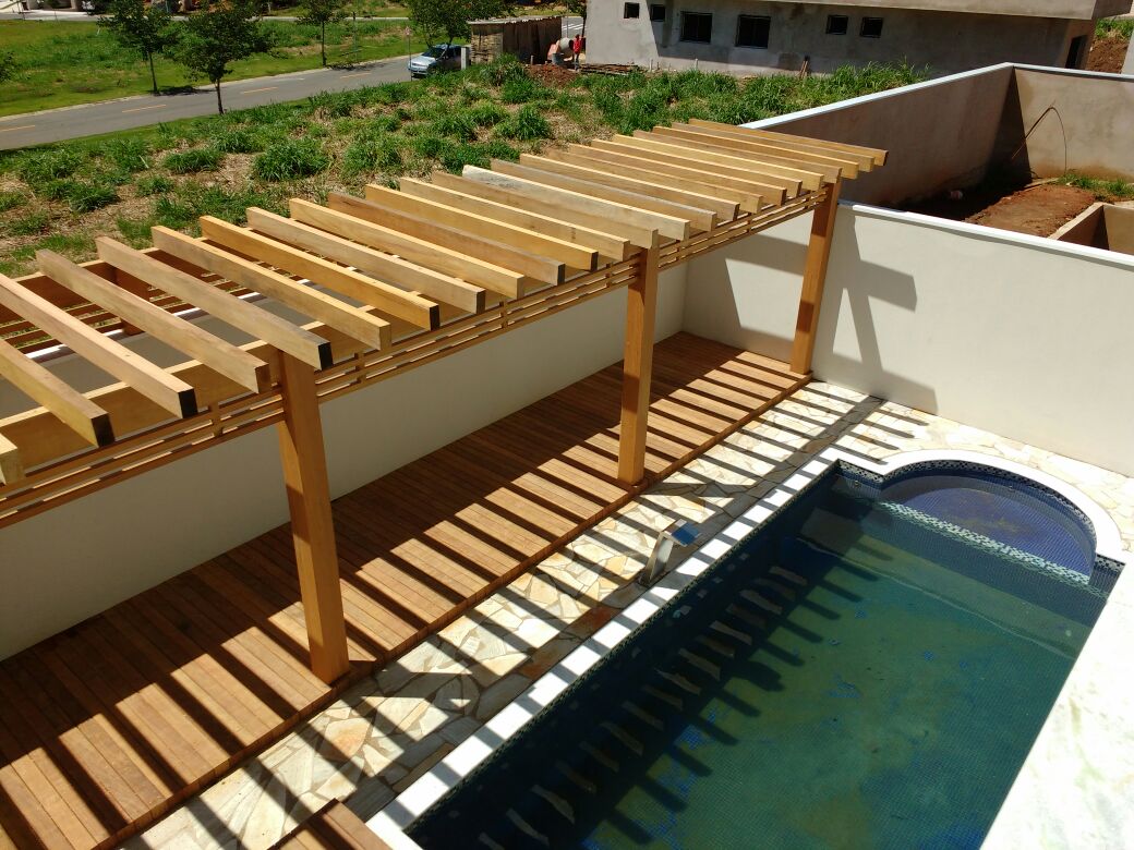 Pergolado garapeira
